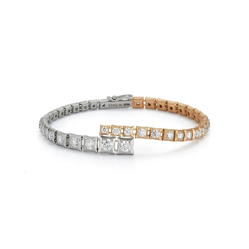 Platinum & 18K Rose Gold