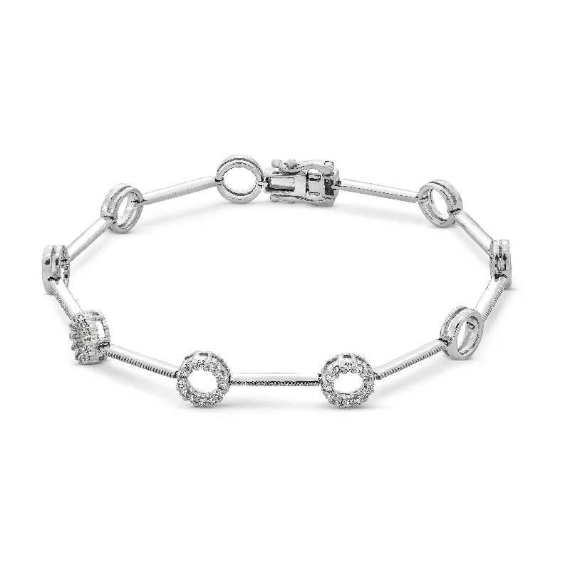 Pre-Owned Kay 1/3ct Diamond Bracelet in 10k White Gold