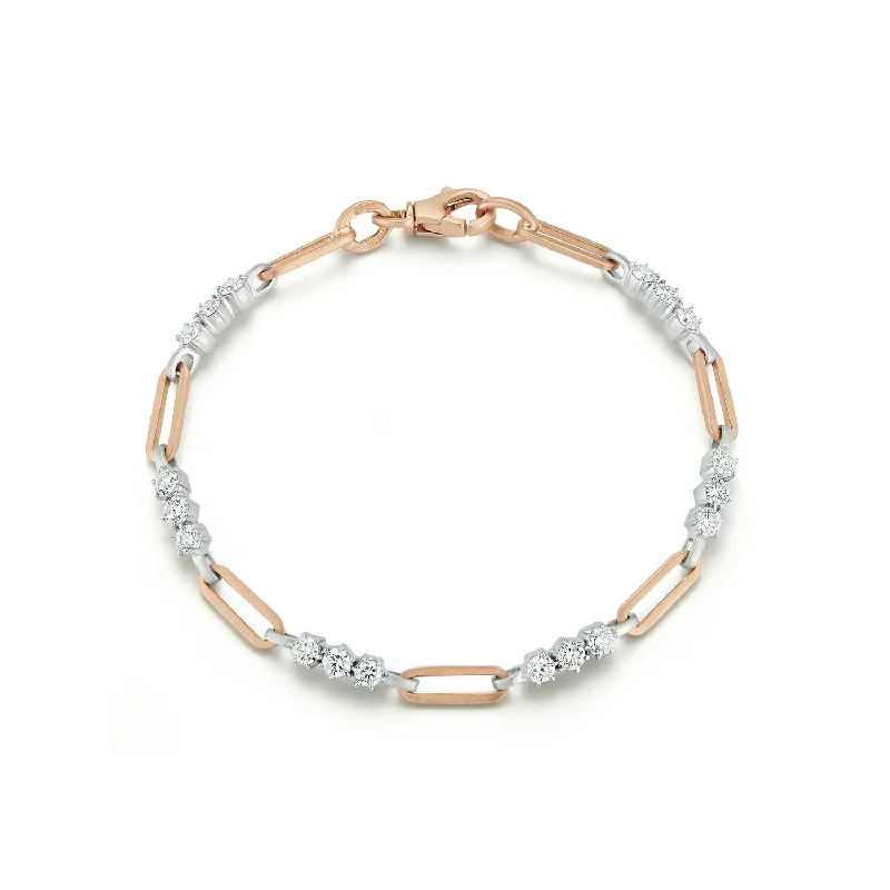 Platinum & 18K Rose Gold