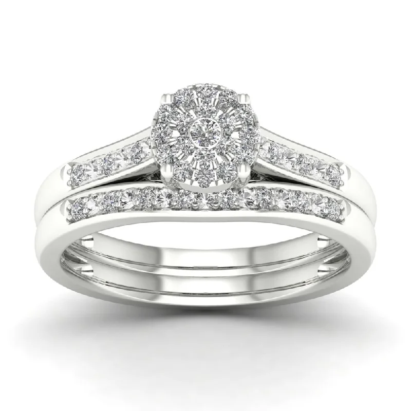 De Couer 1/5ct TDW Diamond Engagement Ring