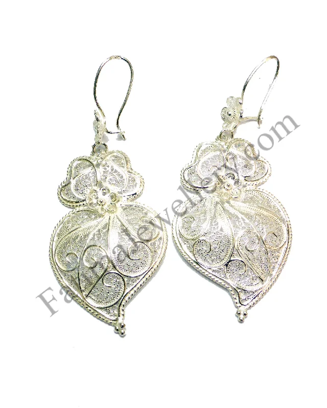 Silver Earring - Filigree