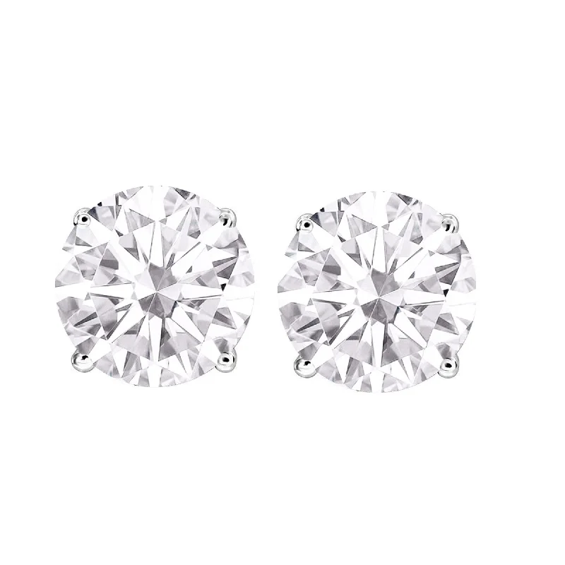 V3 Jewelry 1.60ct Moissanite Sterling Silver Stud Earring Gift for Her